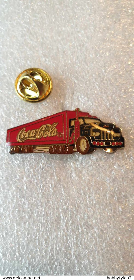 Pin's Coca-Cola Camion 3.4 X 1.8 Cm - Coca-Cola