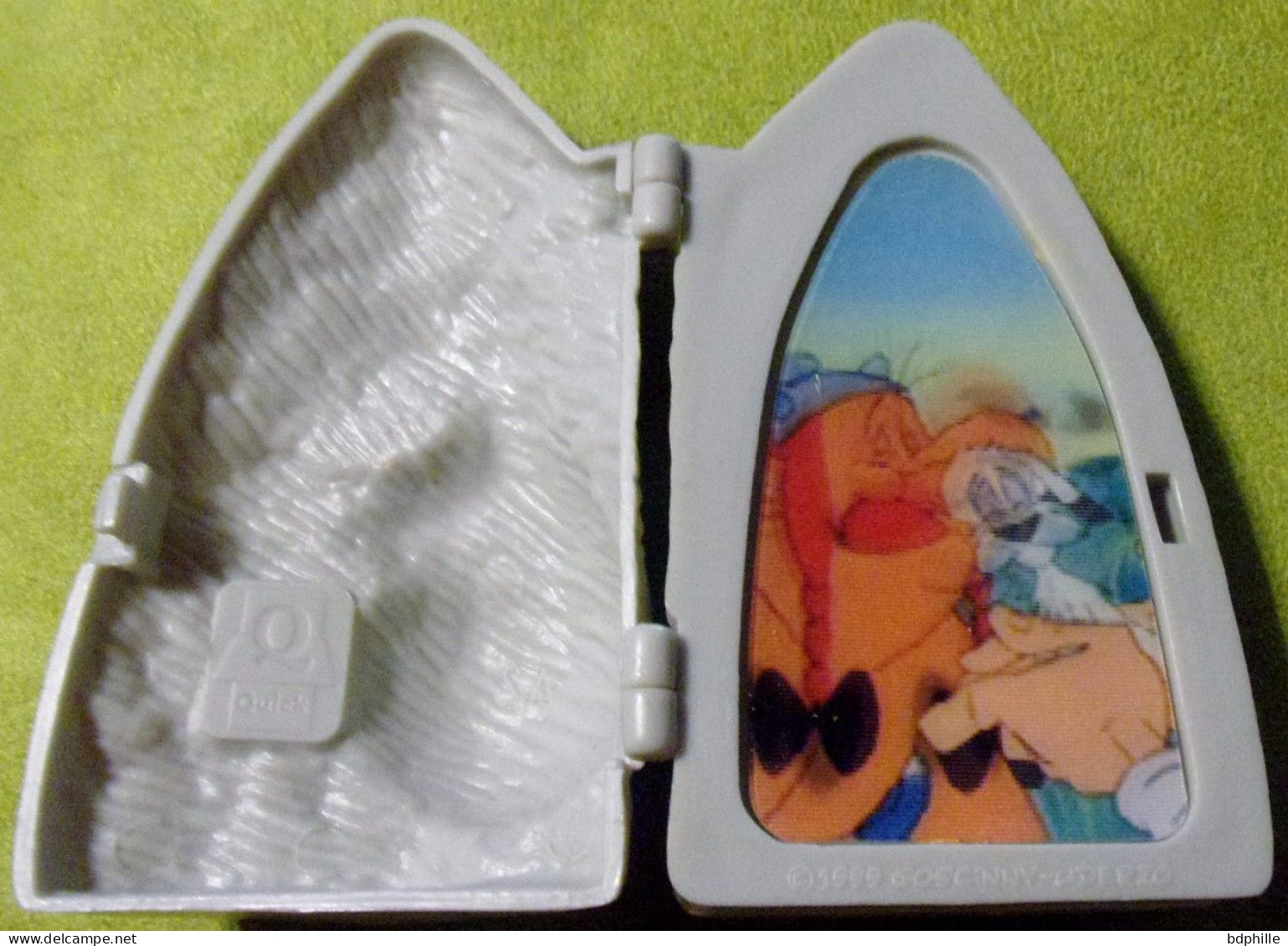 Obelix : Figurine Pot À Crayons 1999 - Pub "Quick" - Asterix & Obelix