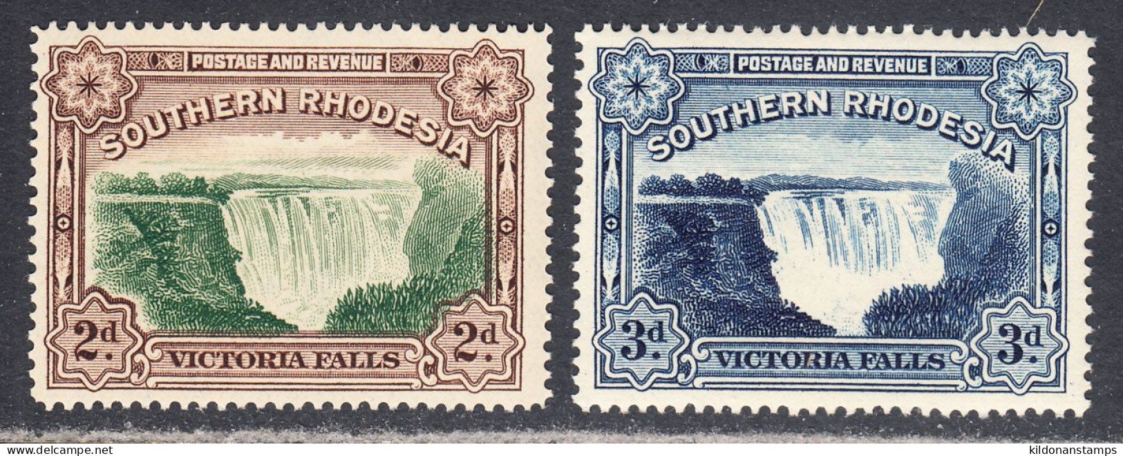Southern Rhodesia 1932 Mint No Hinge, Sc# ,SG 29-30 - Zuid-Rhodesië (...-1964)