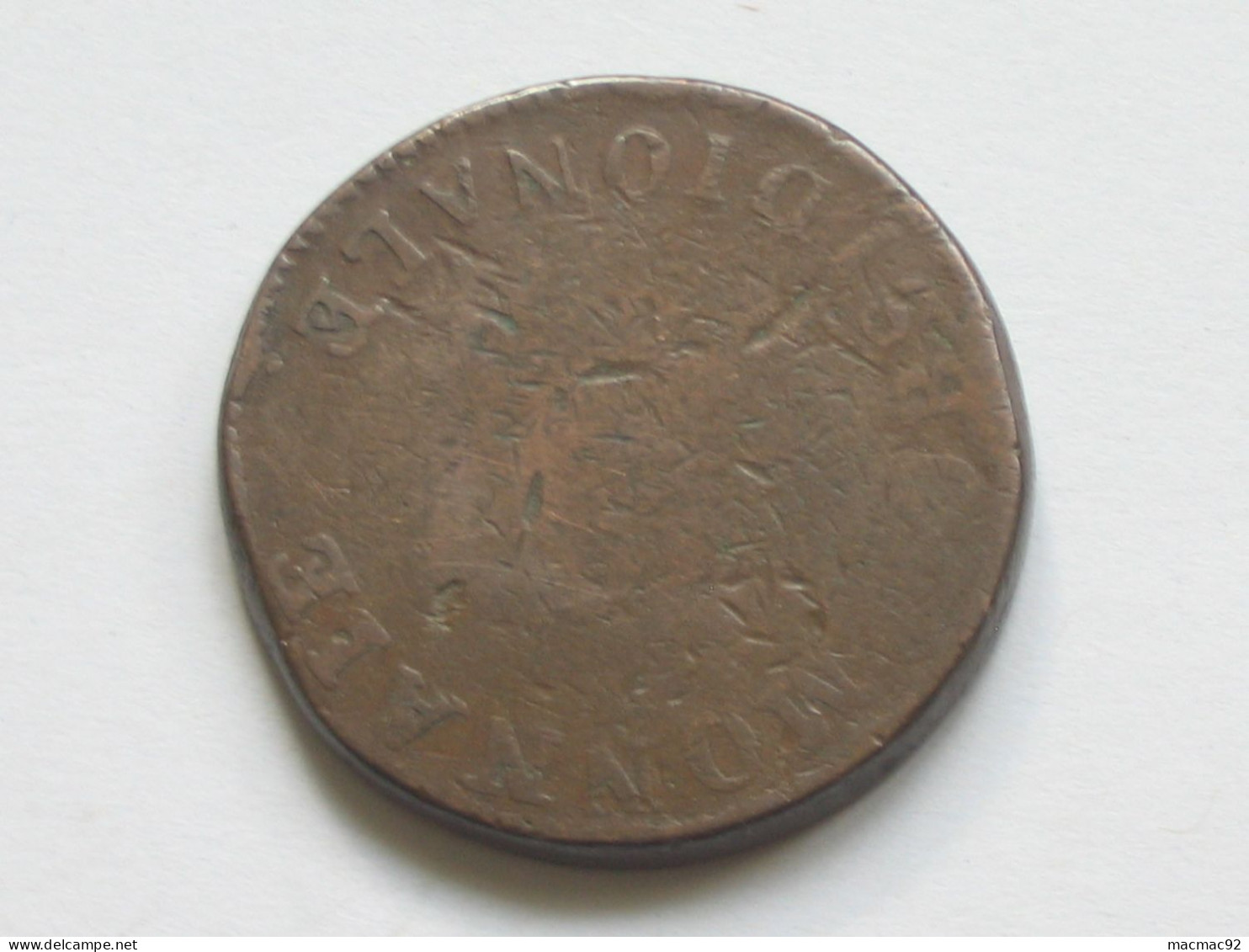 10 Centimes 1814 W Siège D'ANVERS - Monnaie Obsidionale  **** EN ACHAT IMMEDIAT **** Monnaie  RARE !!!! - 1814 Siège D’Anvers