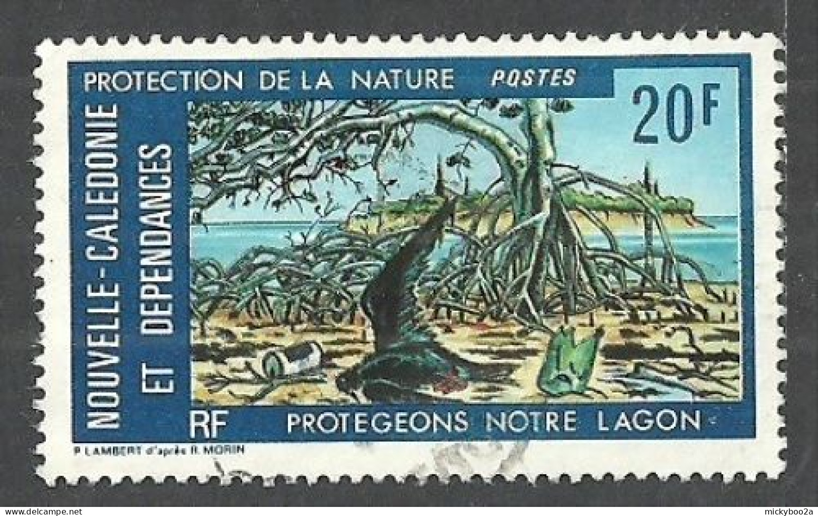 NEW CALEDONIA 1976 DEAD BIRD NATURE PROTECTION SET USED - Usados