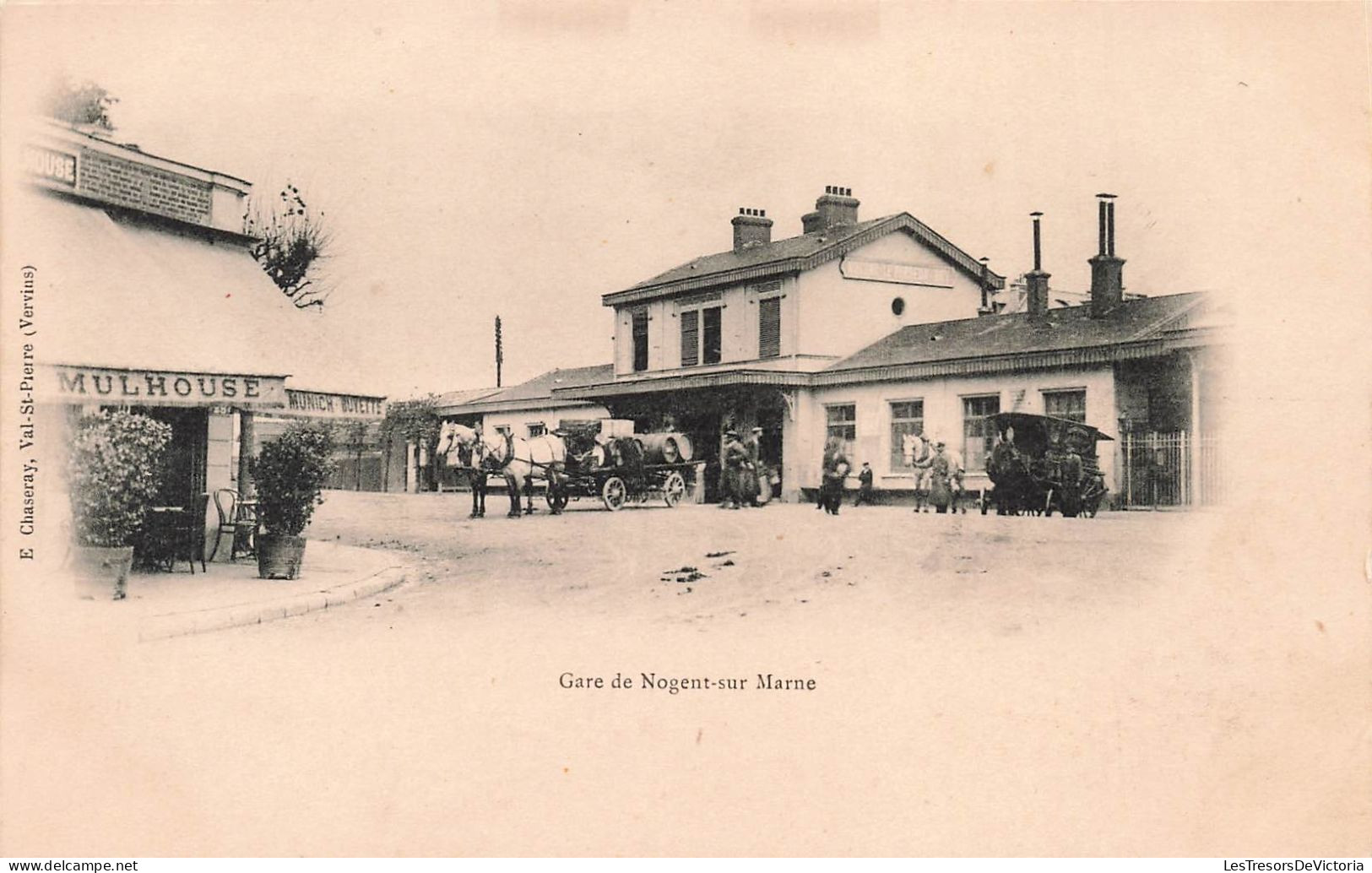 FRANCE - La Gare De Nogent Sur Marne - Carte Postale Ancienne - Nogent Sur Marne