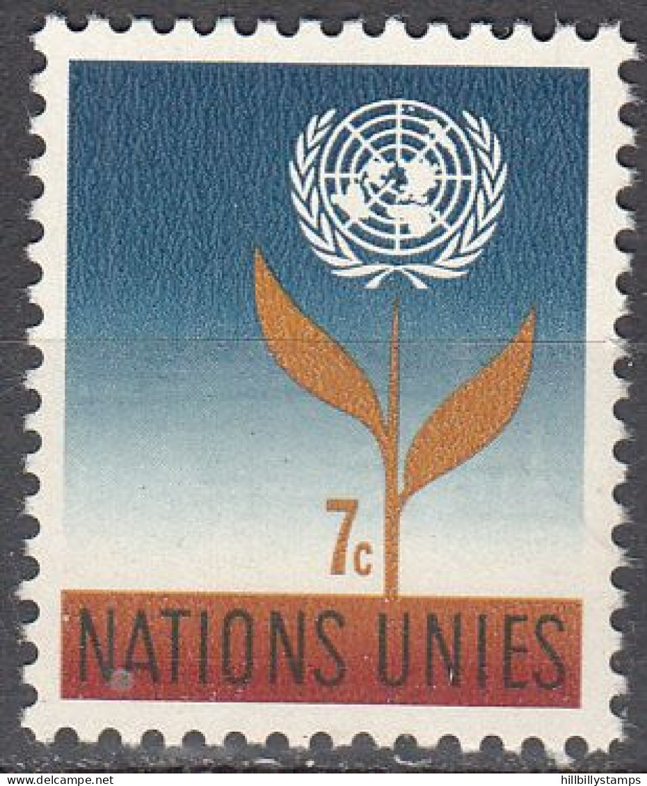 UNITED NATIONS NY   SCOTT NO 126   MNH     YEAR  1964 - Neufs