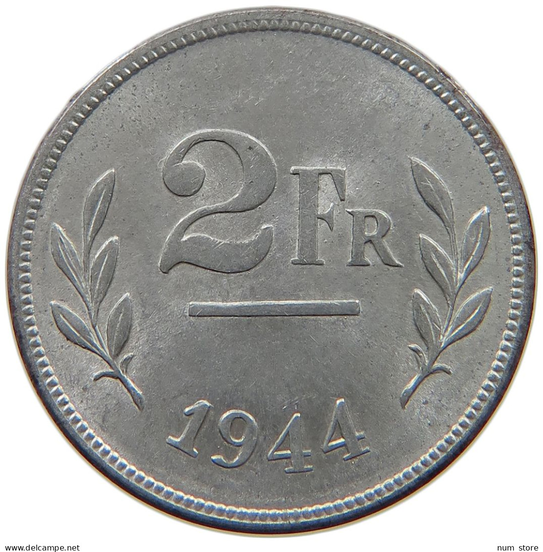 BELGIUM 2 FRANCS 1944 LEOPOLD III. (1934-1951) #c006 0723 - 2 Frank (1944 Bevrijding)