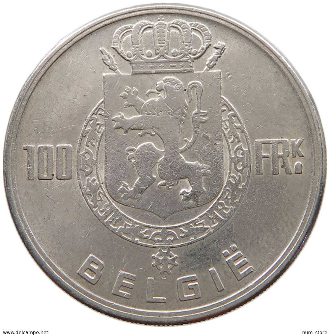 BELGIUM 100 FRANCS 1949 LEOPOLD III. (1934-1951) #c048 0209 - Ohne Zuordnung