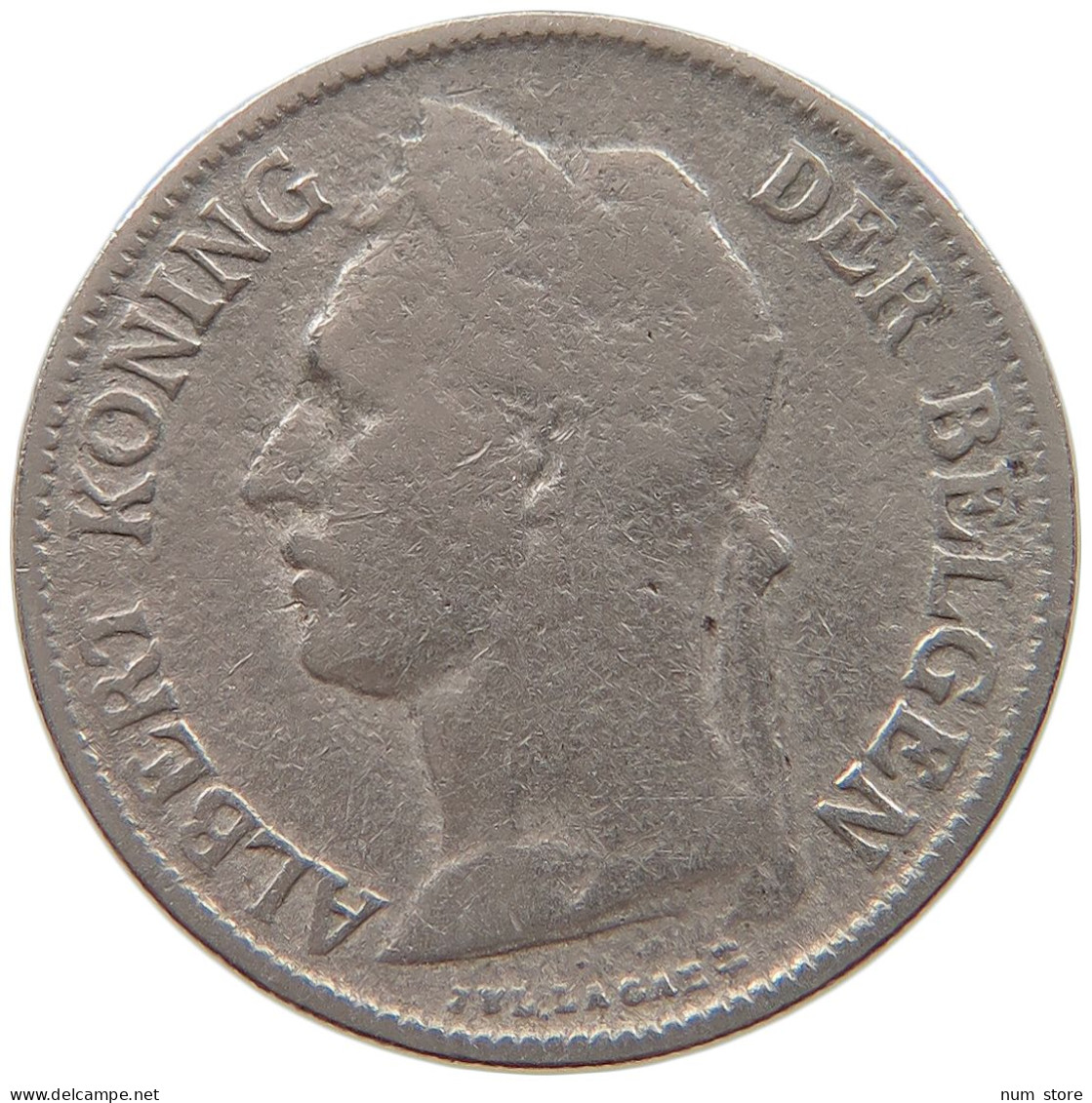 BELGIAN CONGO 50 CENTIMES 1924  #a061 0135 - 1910-1934: Albert I.