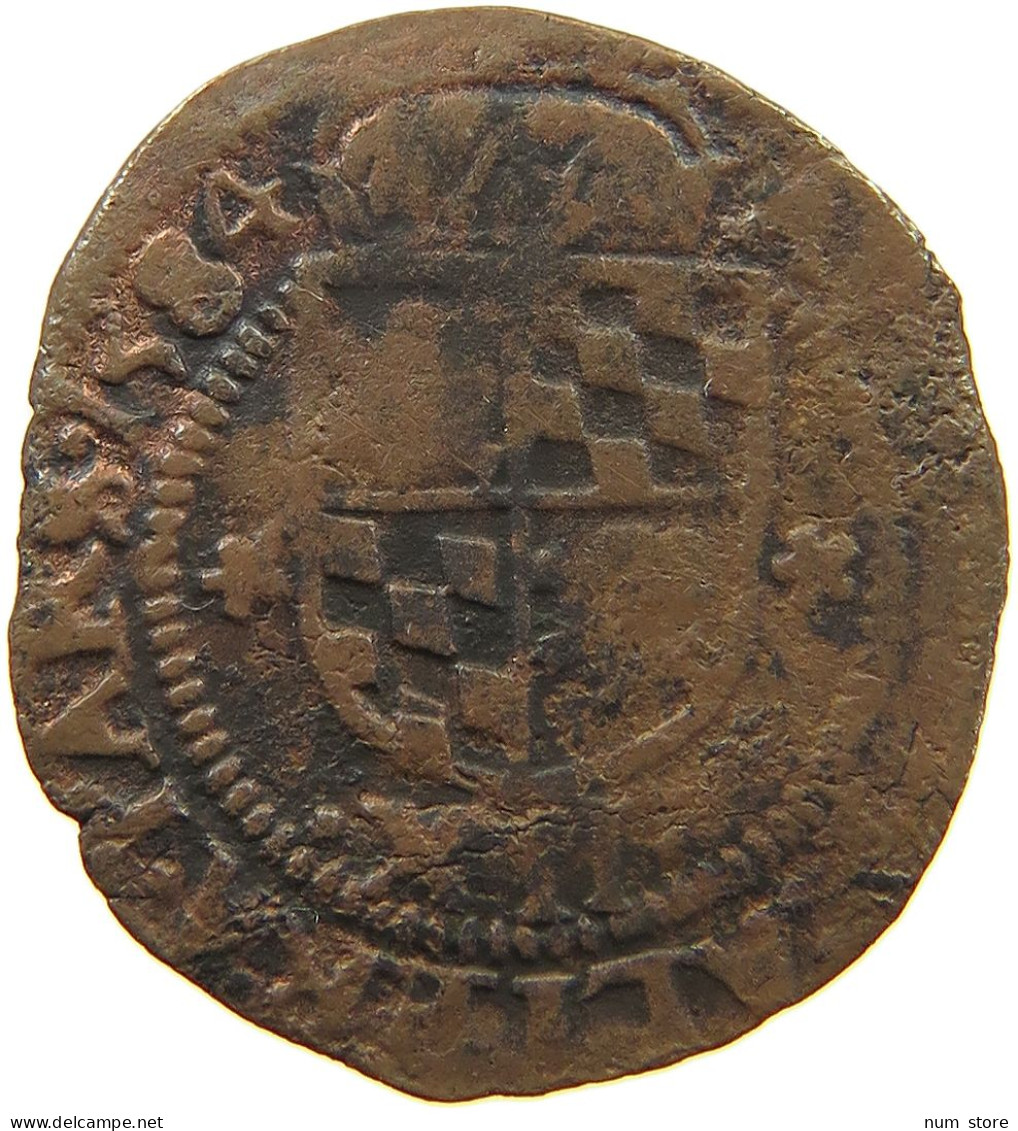 BELGIUM LIEGE 12 SOLS 1584 ERNEST VON BAVARIA #t137 0287 - 975-1795 Prince-Bishopric Of Liège