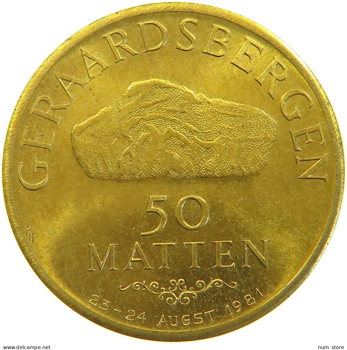 BELGIUM 50 MATTEN 1981 BADOUIN I. 1951-1993 #a070 0457 - Unclassified