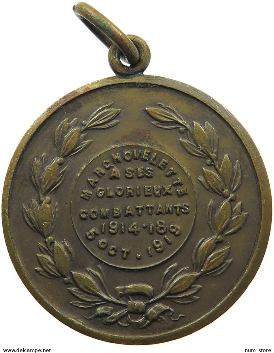 BELGIUM MEDAL 1914-1918 Albert I. 1909-1934 WW1 ALBERT 1914-1918 #s006 0271 - Zonder Classificatie