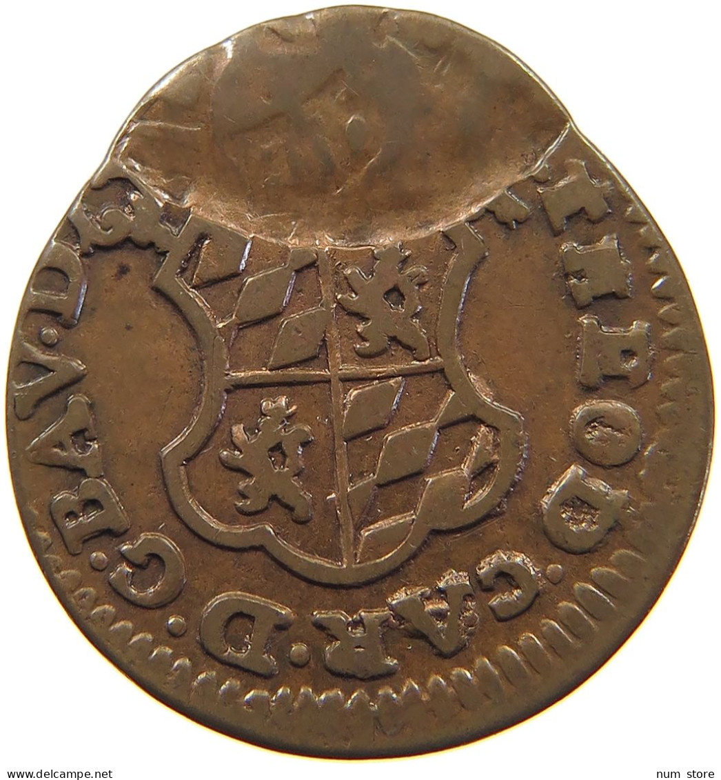 BELGIUM LIEGE LIARD 1752 MINTING ERROR #t155 0219 - 975-1795 Hochstift Lüttich