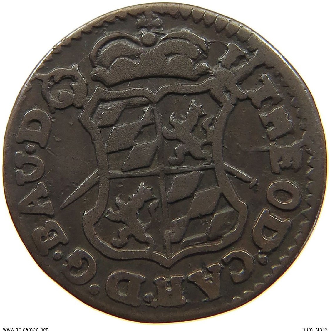 BELGIUM LIEGE LIARD 1751  #t157 0019 - 975-1795 Principauté De Liège 