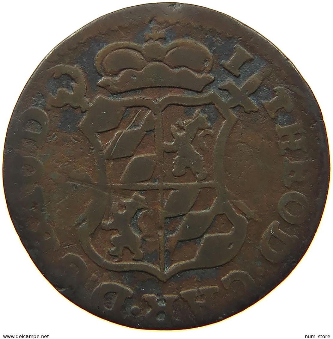 BELGIUM LIEGE LIARD 1751  #s060 0125 - 975-1795 Principauté De Liège 