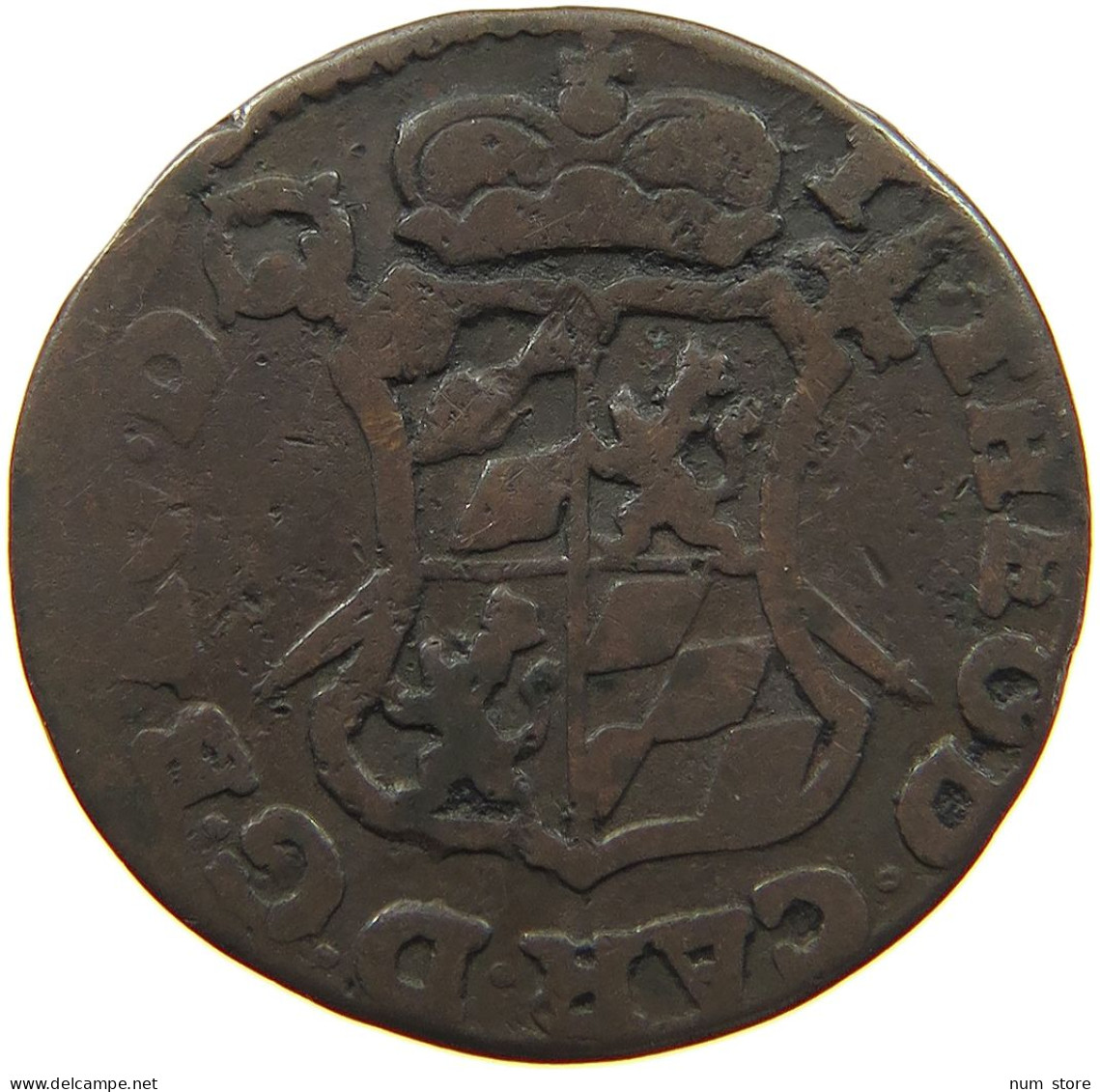 BELGIUM LIEGE LIARD 1751  #t137 0253 - 975-1795 Prince-Bishopric Of Liège