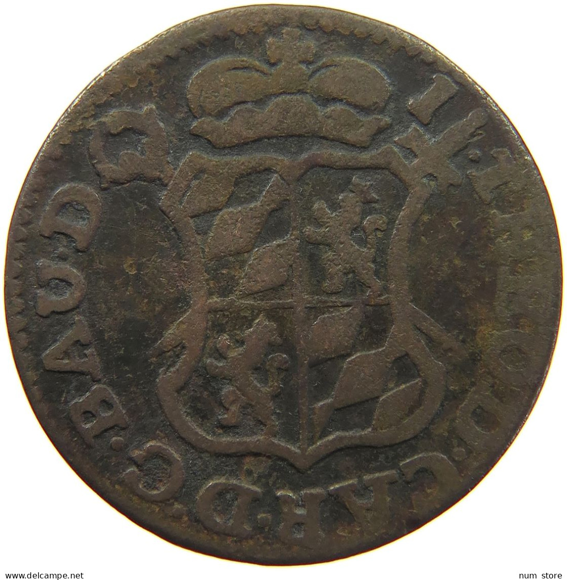 BELGIUM LIEGE LIARD 1751  #c032 0679 - 975-1795 Principato Vescovile Di Liegi