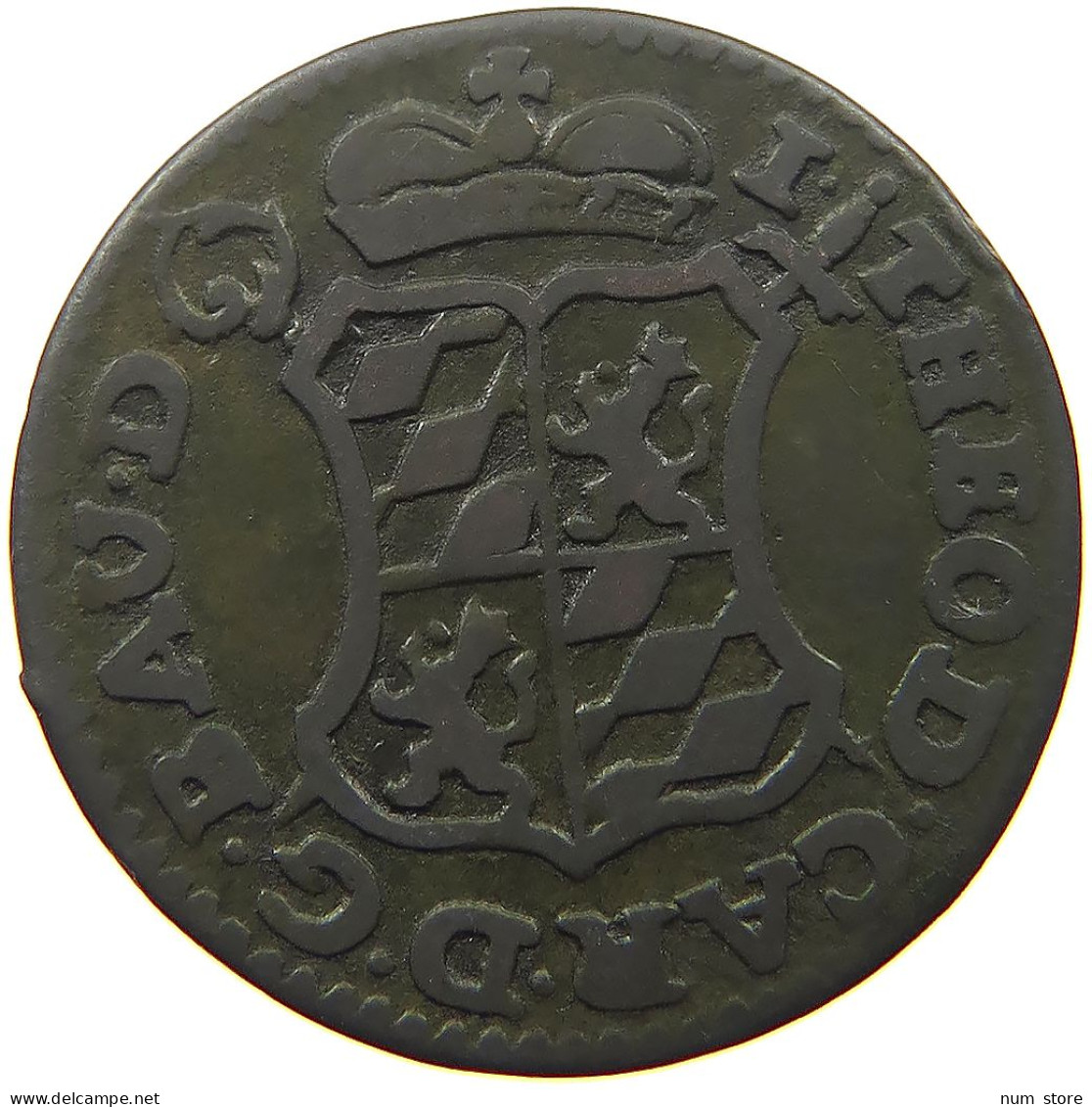 BELGIUM LIEGE LIARD 1751  #s053 0415 - 975-1795 Prinsbisdom Luik