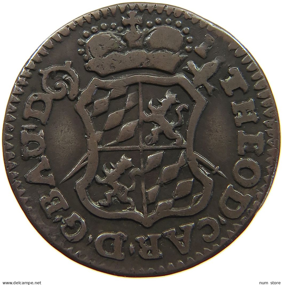 BELGIUM LIEGE LIARD 1750  #t157 0021 - 975-1795 Principauté De Liège 