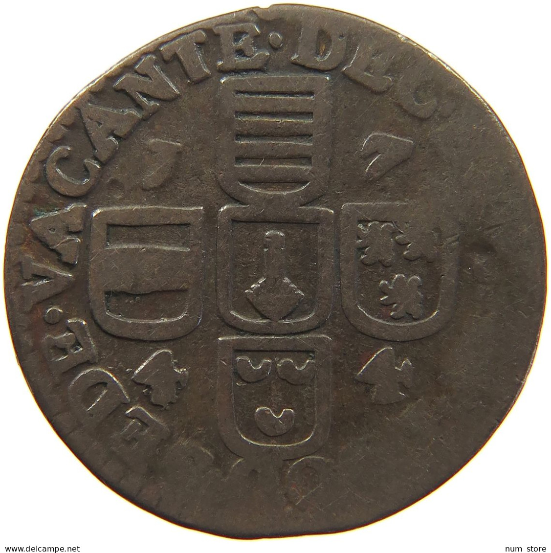 BELGIUM LIEGE LIARD 1744  #c032 0627 - 975-1795 Prince-Bishopric Of Liège