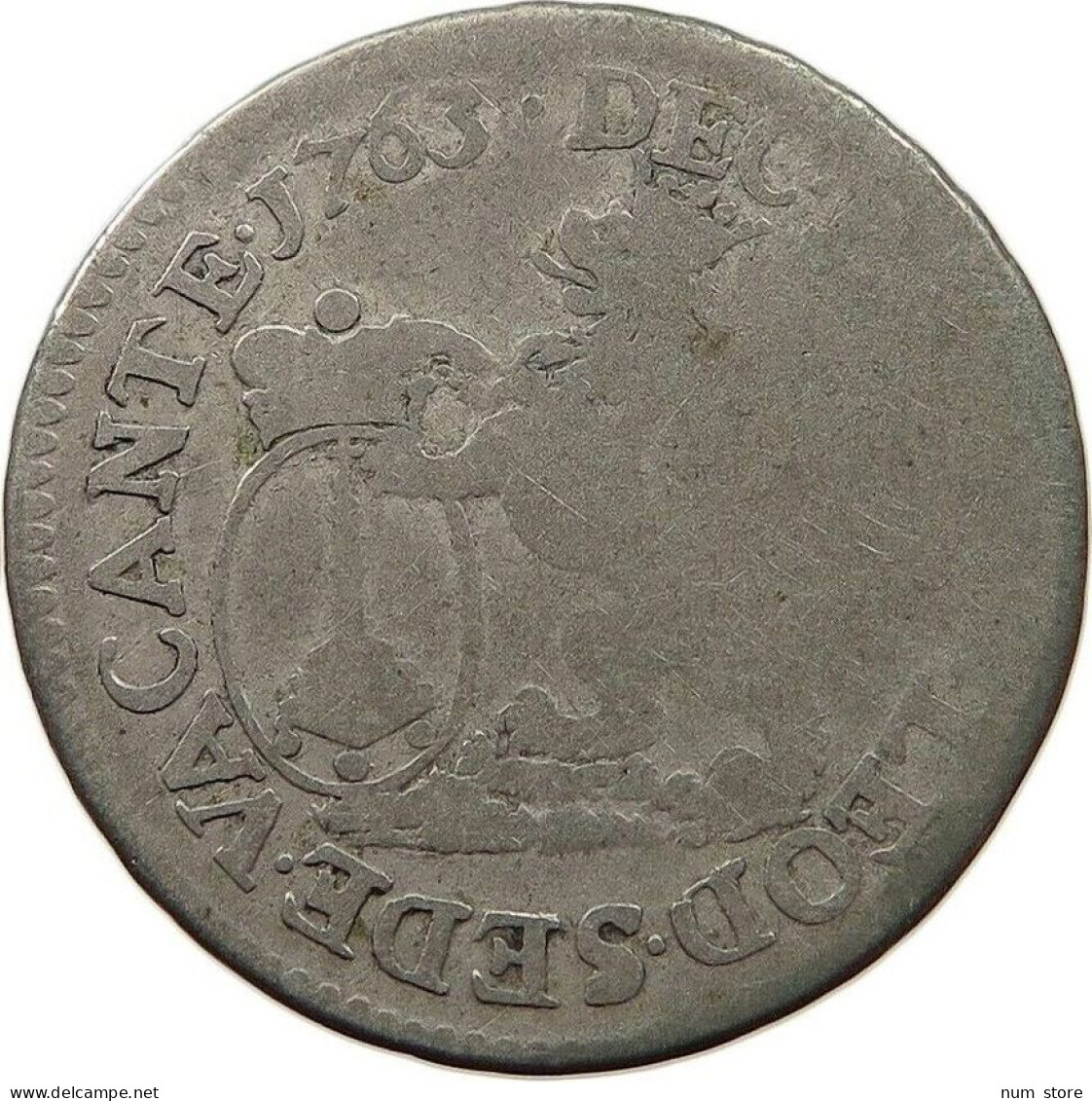 BELGIUM LIEGE ESCALIN 1763 Johann Theodor Von Bayern, 1744-1763 #t061 0057 - 975-1795 Prinsbisdom Luik