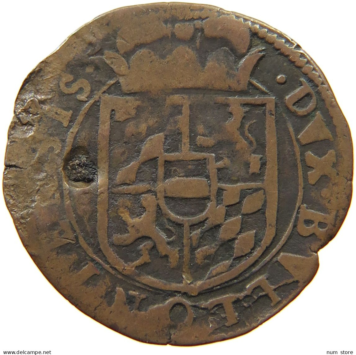 BELGIUM LIEGE LIARD  FERDINAND VON BAYERN 1612-1650 #t129 0195 - 975-1795 Prinsbisdom Luik