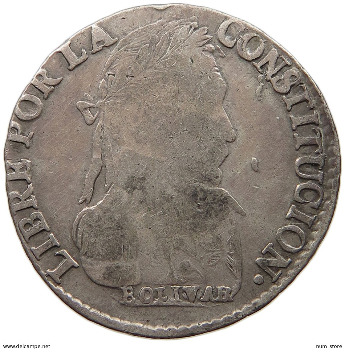 BOLIVIA 4 SOLES 1830  #t107 0261 - Bolivië