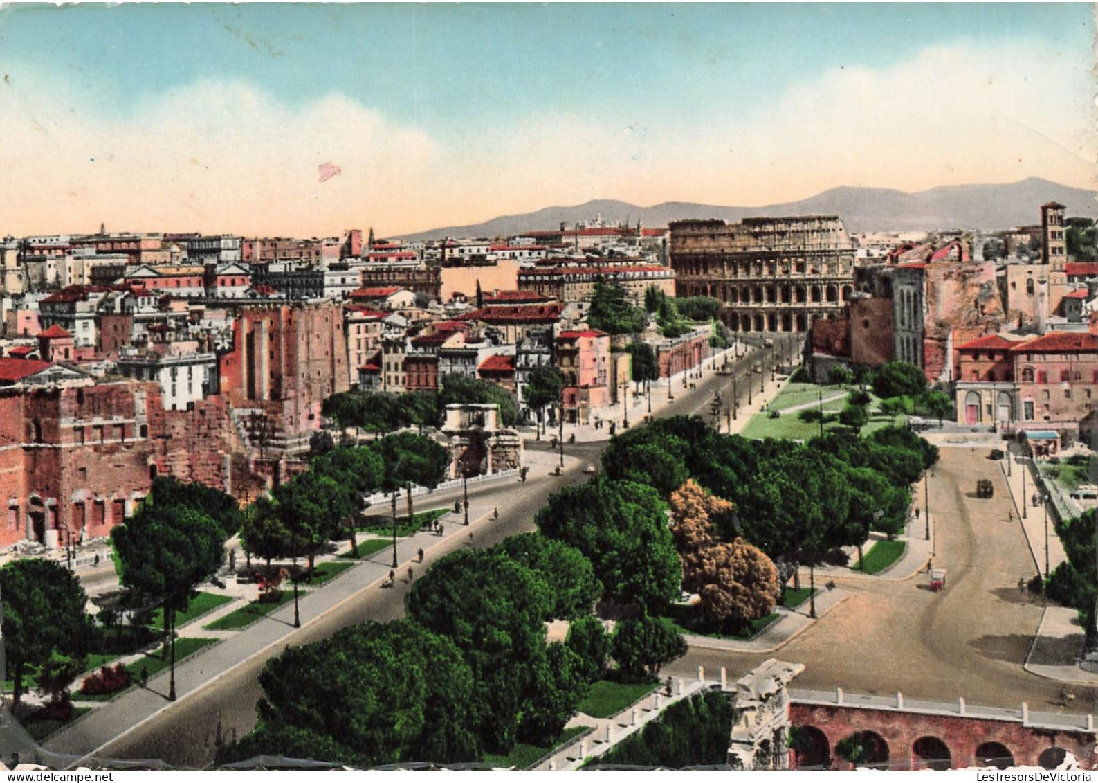 ITALIE - Rome - Via Dei Fori Imperiali - Colorisé - Carte Postale - Other Monuments & Buildings