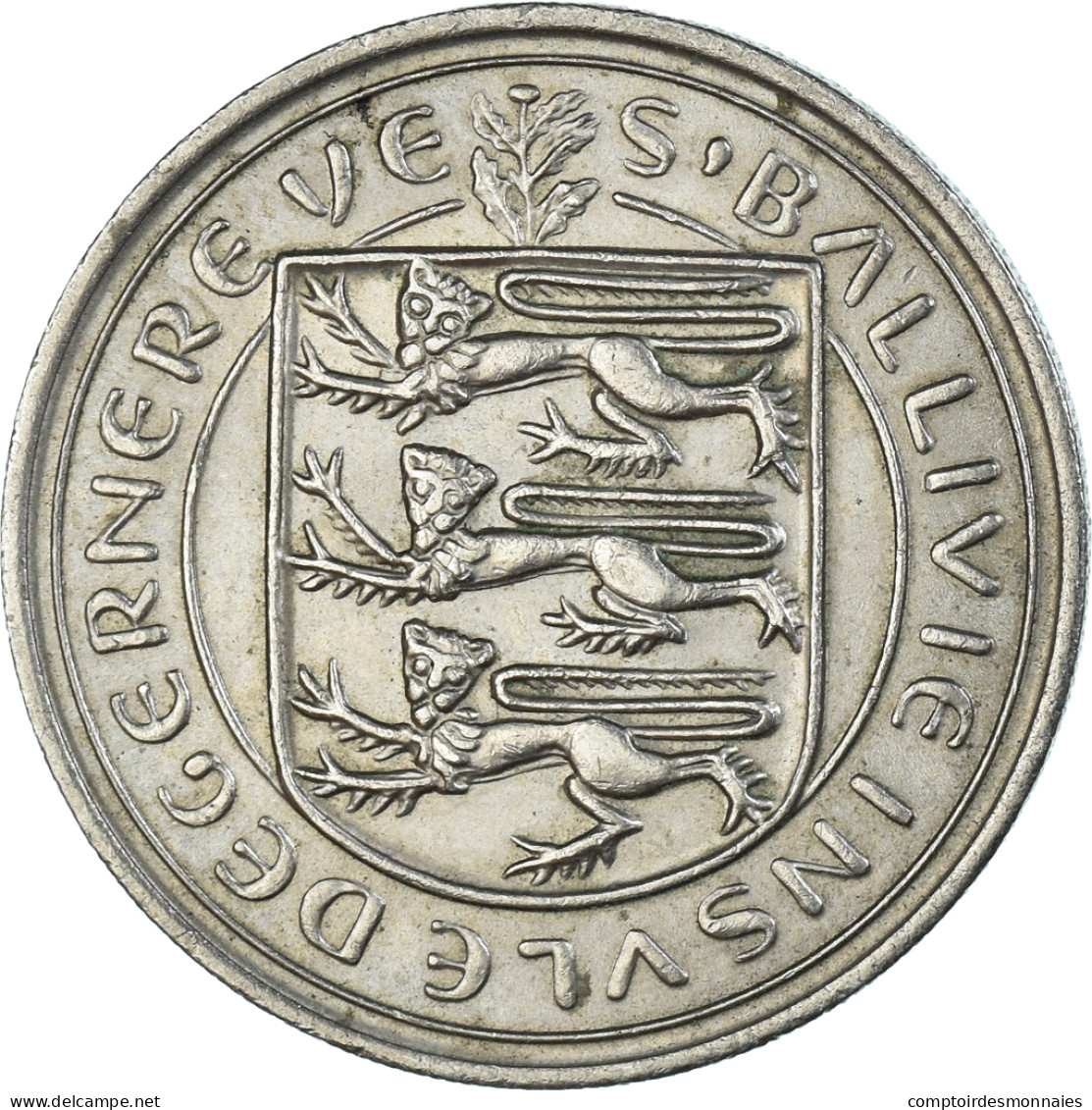 Monnaie, Guernesey, 10 New Pence, 1968 - Guernsey