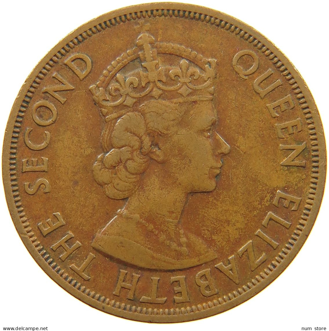 BRITISH CARIBBEAN TERRITORIES 2 CENTS 1960 Elizabeth II. (1952-2022) #a066 0035 - Britse-karibisher Territorien