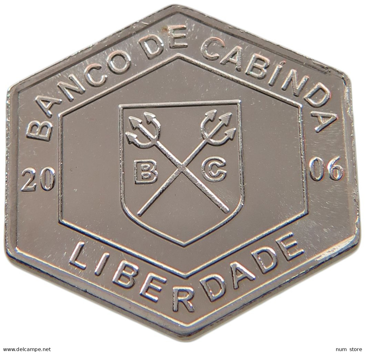 CABINDA 25 CENTAVOS 2006  #alb039 0571 - Angola