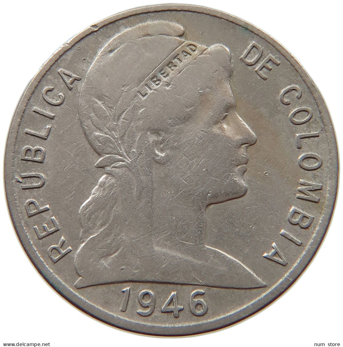 COLOMBIA 5 CENTAVOS 1946  #c063 0461 - Colombie