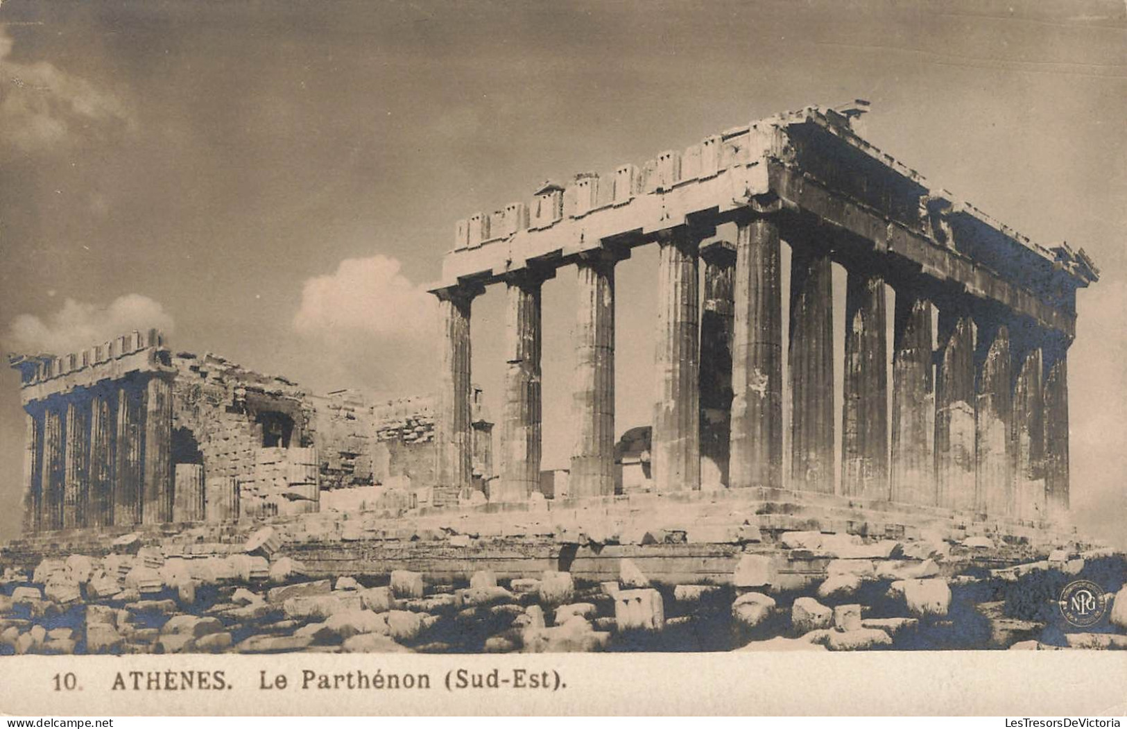 GRECE - Athenes - Le Parthenon (Sud Est) - Carte Postale Ancienne - Griechenland