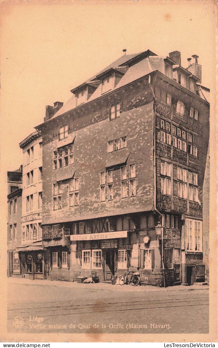 BELGIQUE - Liège - Vieille Maison Du Quai Du Goffe (Maison Havart) - Carte Postale Ancienne - Luik