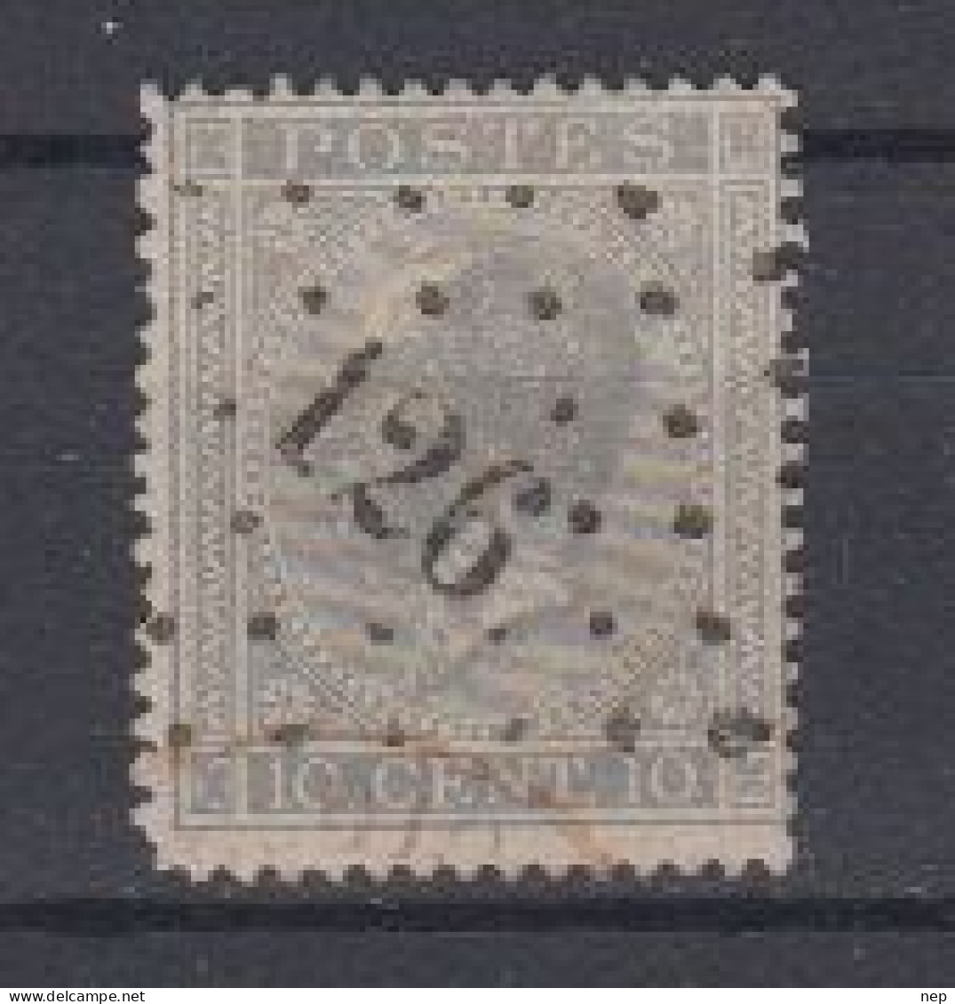 BELGIË - OBP - 1865/66 - Nr 17A (T/D 15) - (PT 126 - FLEMALLE)  - Coba  + 10.00€ - Oblitérations à Points