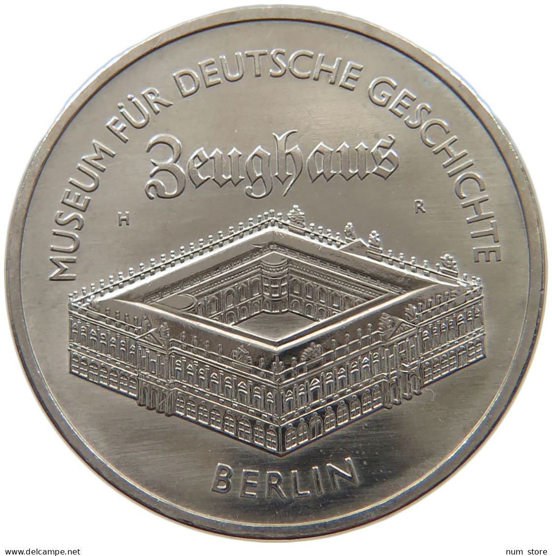 GERMANY DDR 5 MARK 1990 Zeughaus #a078 0269 - 5 Mark