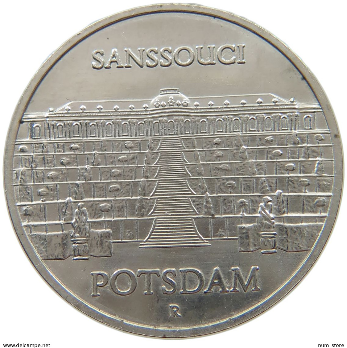 GERMANY DDR 5 MARK 1986 Sanssouci #s070 0169 - 5 Mark