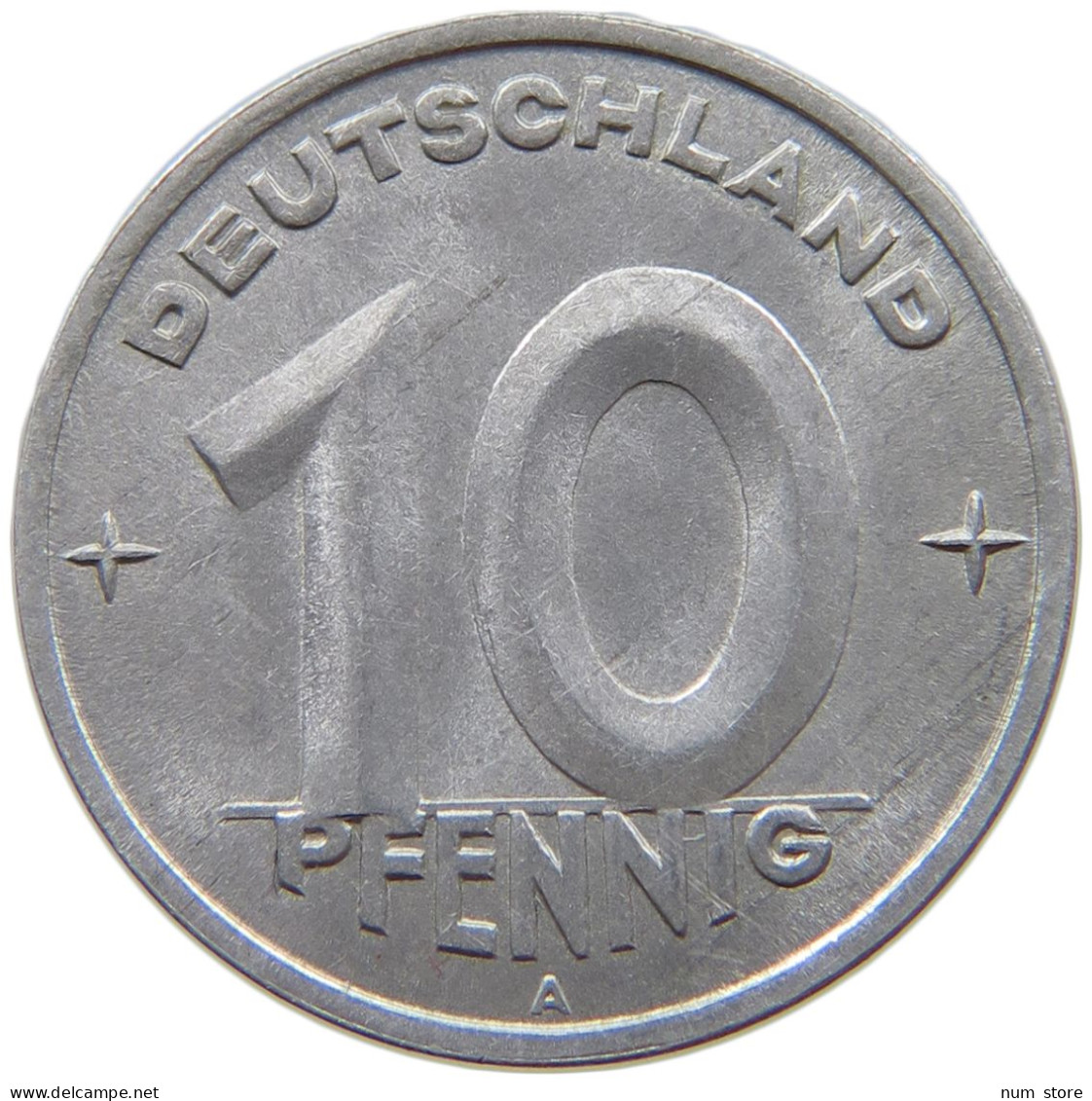 GERMANY DDR 10 PFENNIG 1949 A  #a089 0097 - 10 Pfennig