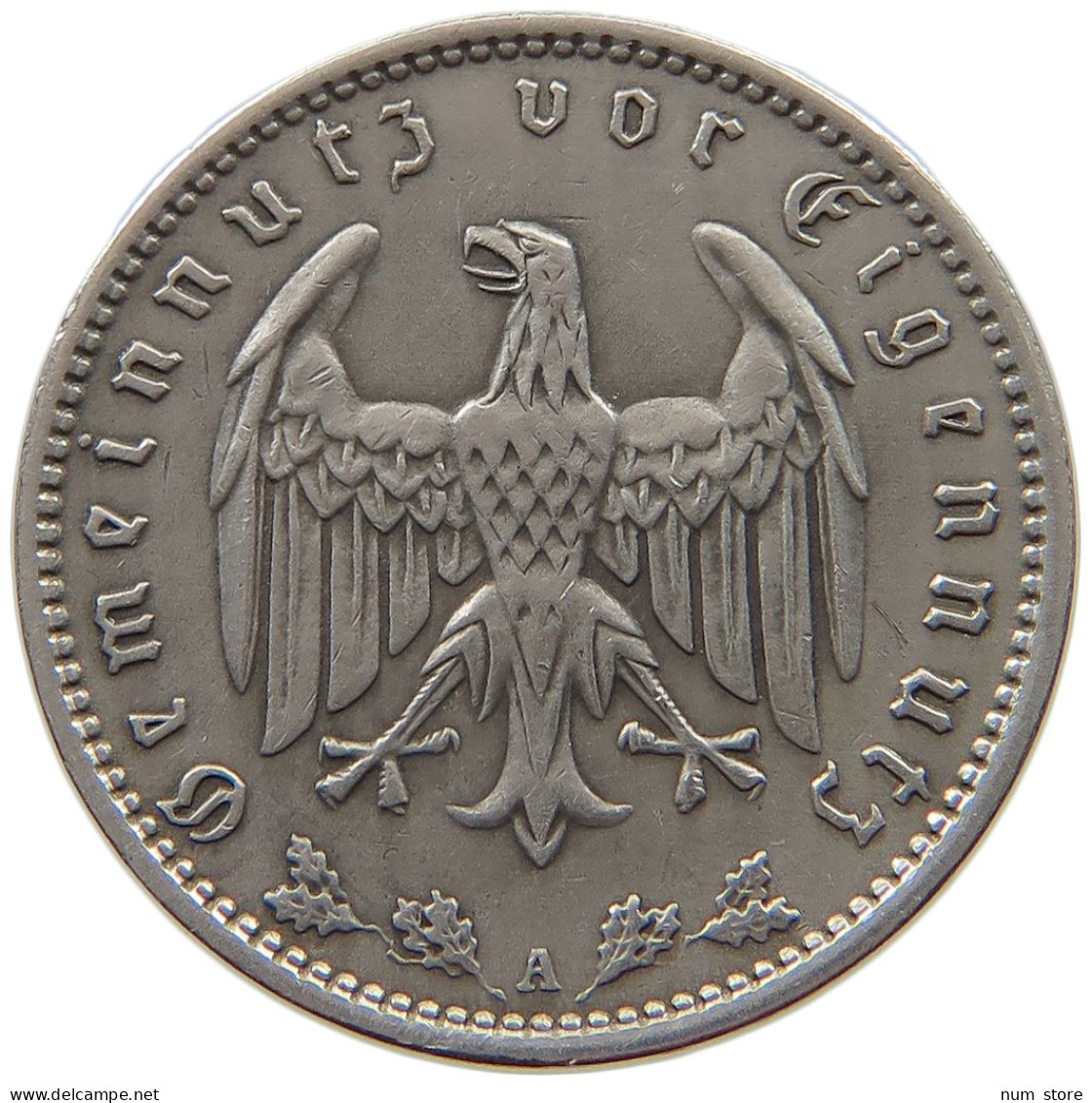 DRITTES REICH MARK 1935 A J.354 #a017 0045 - 1 Reichsmark