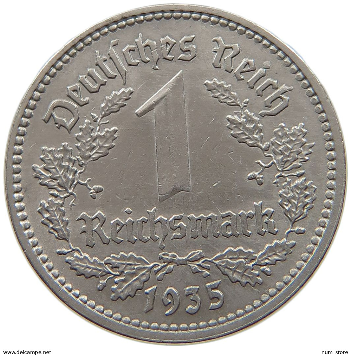 DRITTES REICH MARK 1935 A J.354 #a017 0039 - 1 Reichsmark