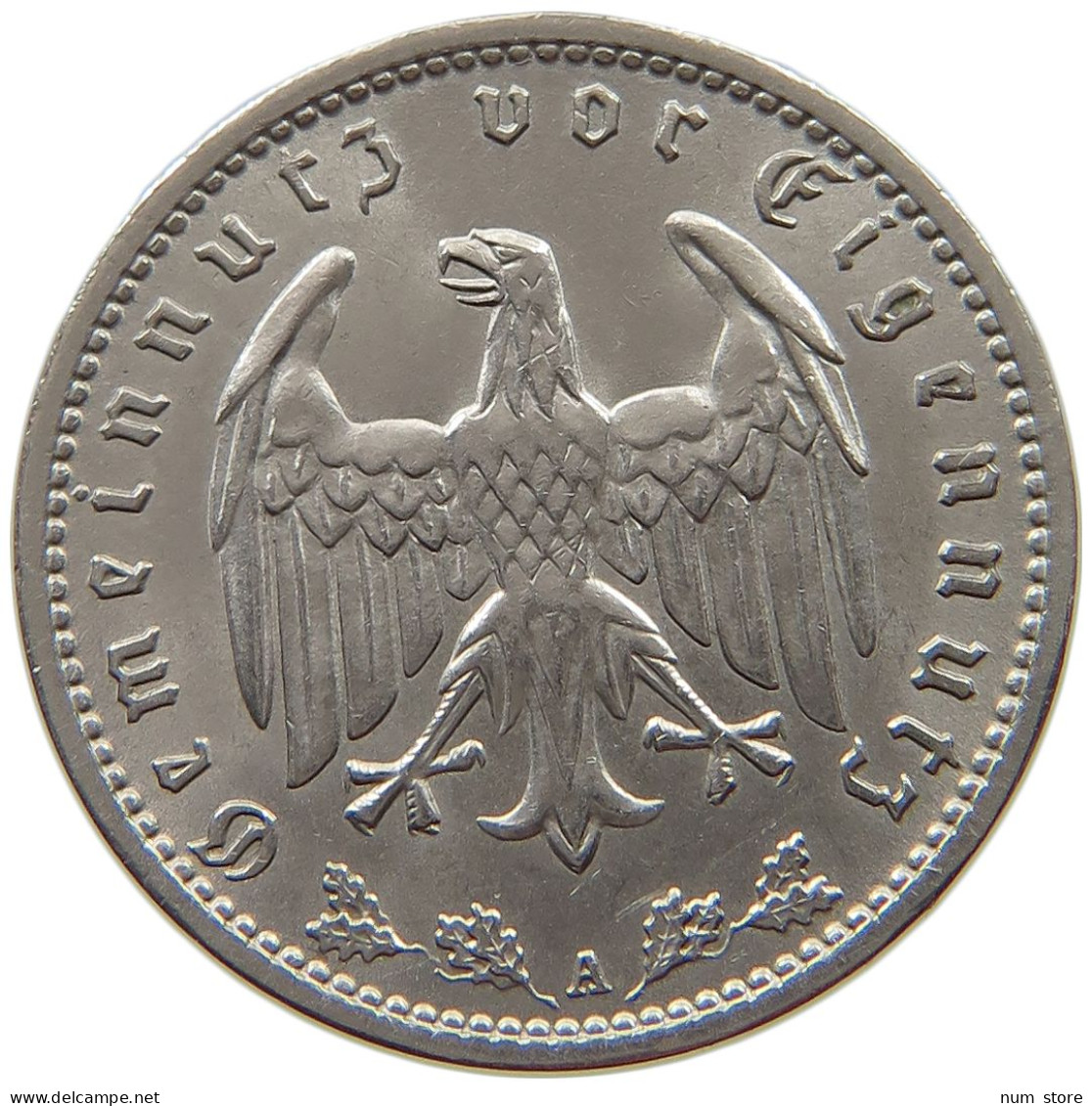 DRITTES REICH MARK 1935 A J.354 #a043 0415 - 1 Reichsmark