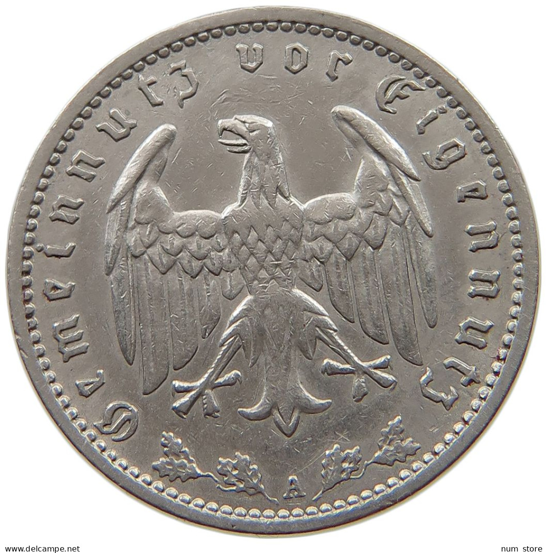 DRITTES REICH MARK 1935 A J.354 #a015 0593 - 1 Reichsmark