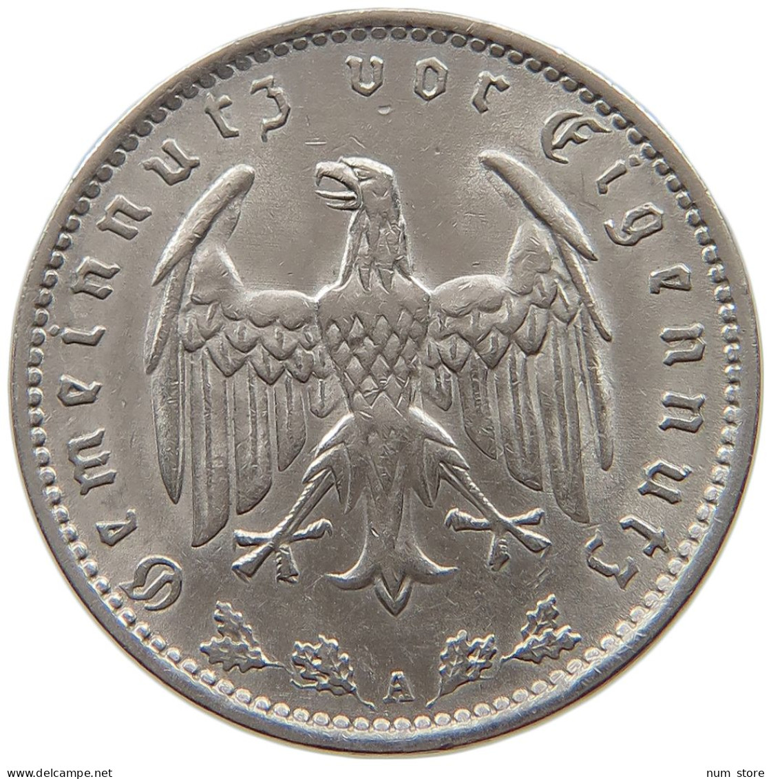 DRITTES REICH MARK 1934 A J.354 #a017 0067 - 1 Reichsmark