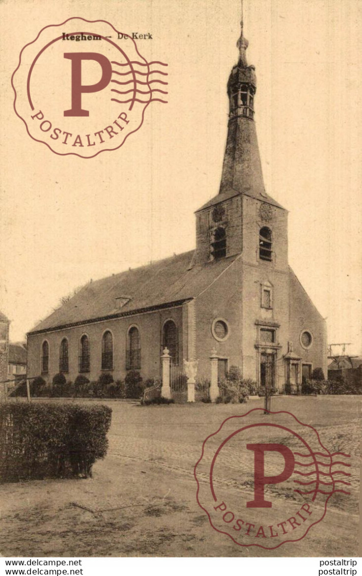 ITEGHEM De Kerk  ANVERS  BELGIE BELGIQUE - Heist-op-den-Berg