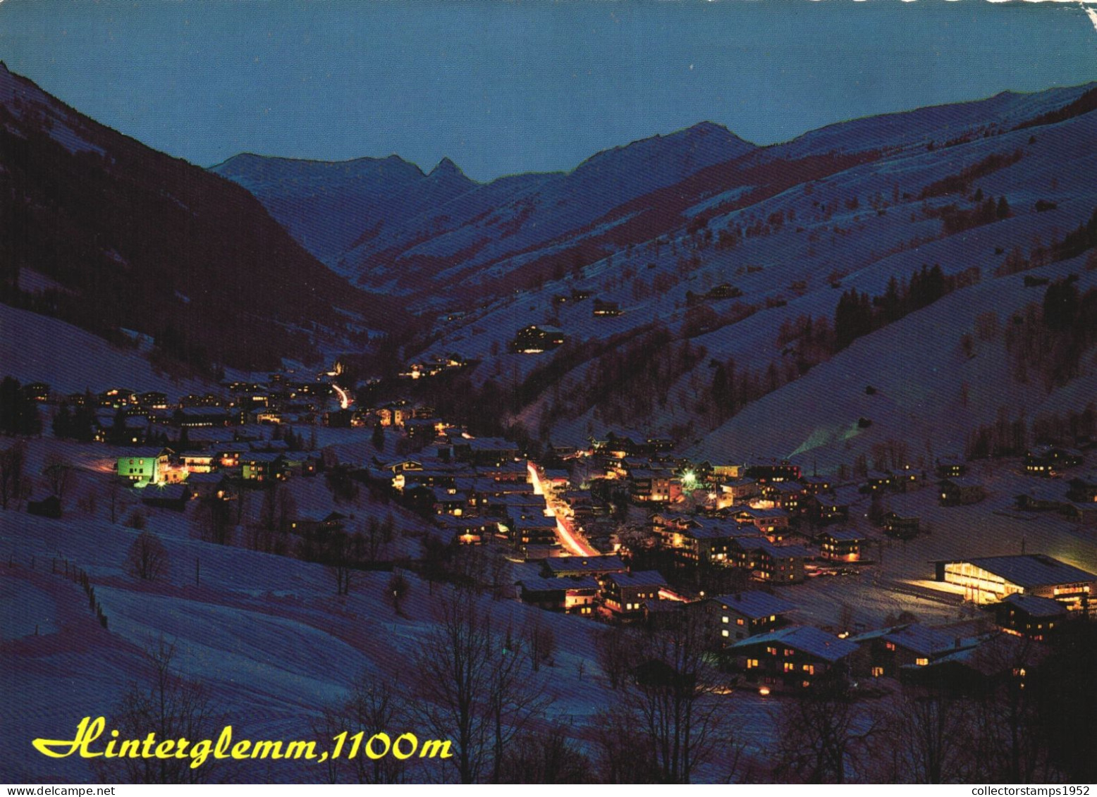 SAALBACH, HINTERGLEMM, ARCHITECTURE, PANORAMA, MOUNTAIN, AUSTRIA - Saalbach