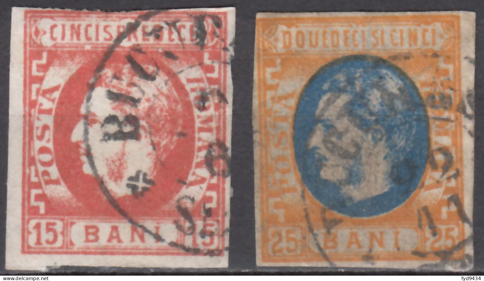 N° 23 Et N° 24 - O - ( E 1883 ) - ...-1858 Prephilately