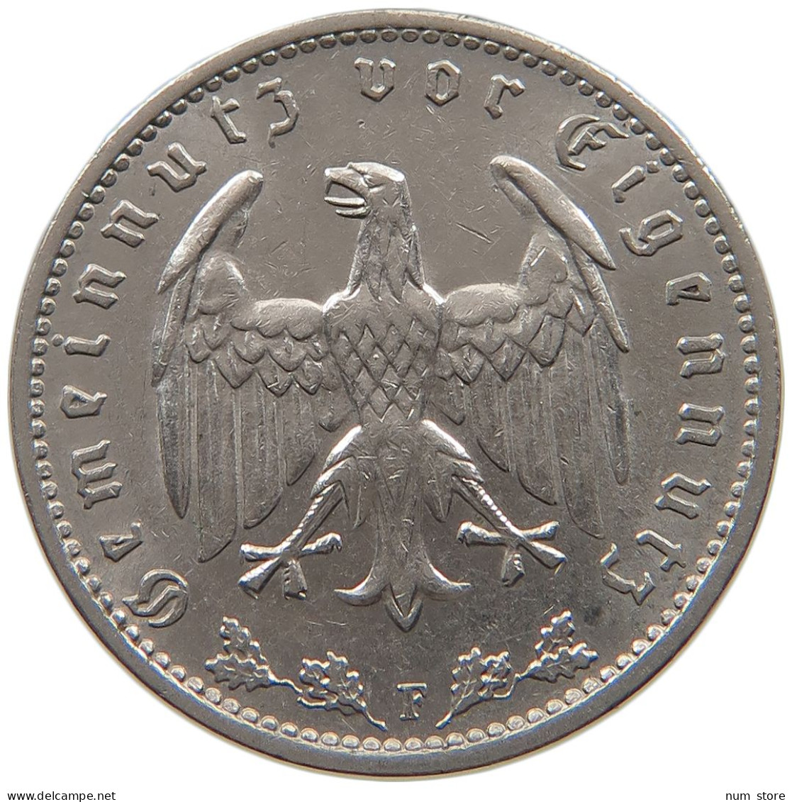 DRITTES REICH MARK 1934 F J.354 #a080 0087 - 1 Reichsmark