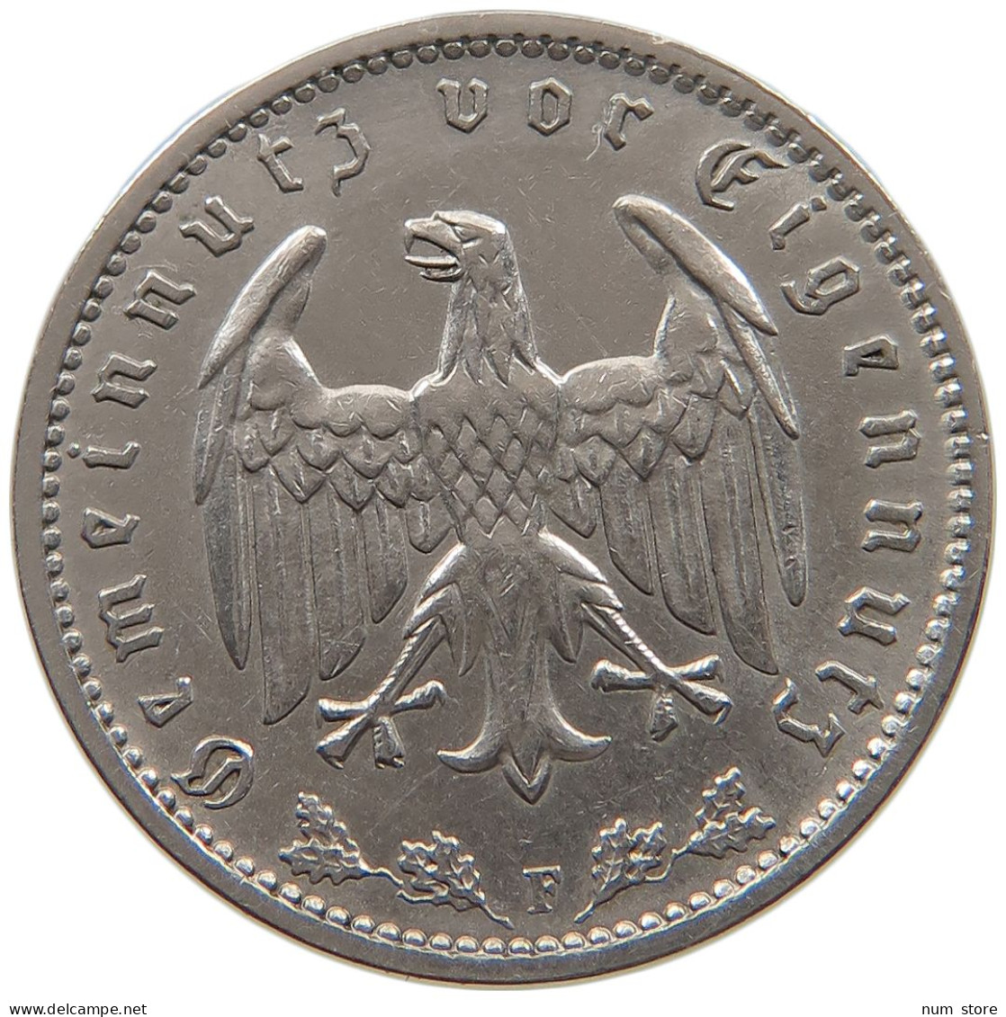 DRITTES REICH MARK 1934 F J.354 #a072 0263 - 1 Reichsmark