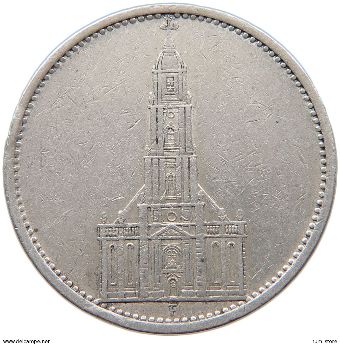 DRITTES REICH 5 MARK 1935 F  #c068 0367 - 5 Reichsmark