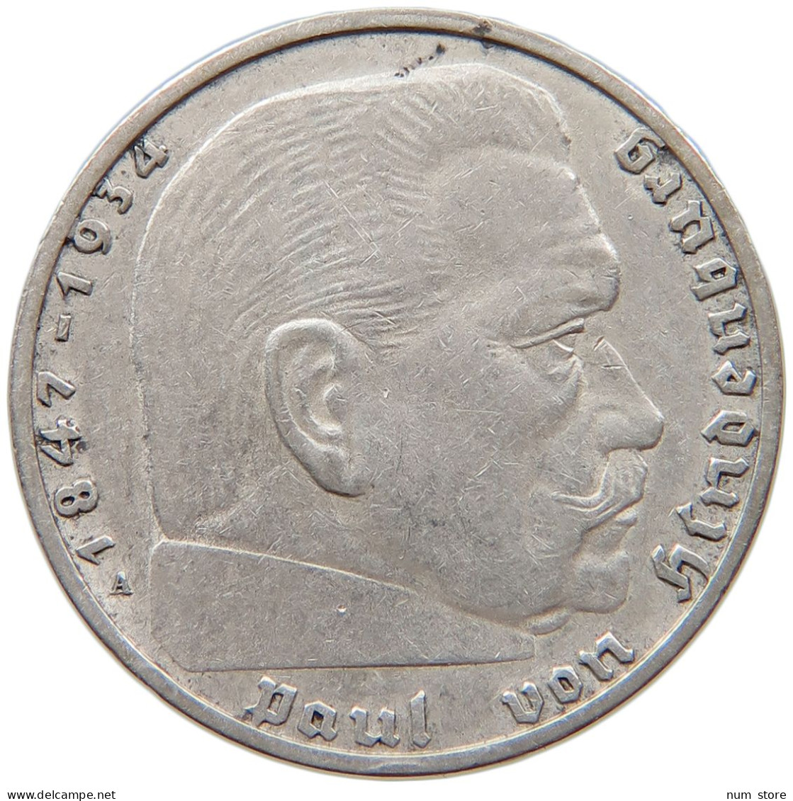 DRITTES REICH 2 MARK 1938 A  #c070 0229 - 2 Reichsmark