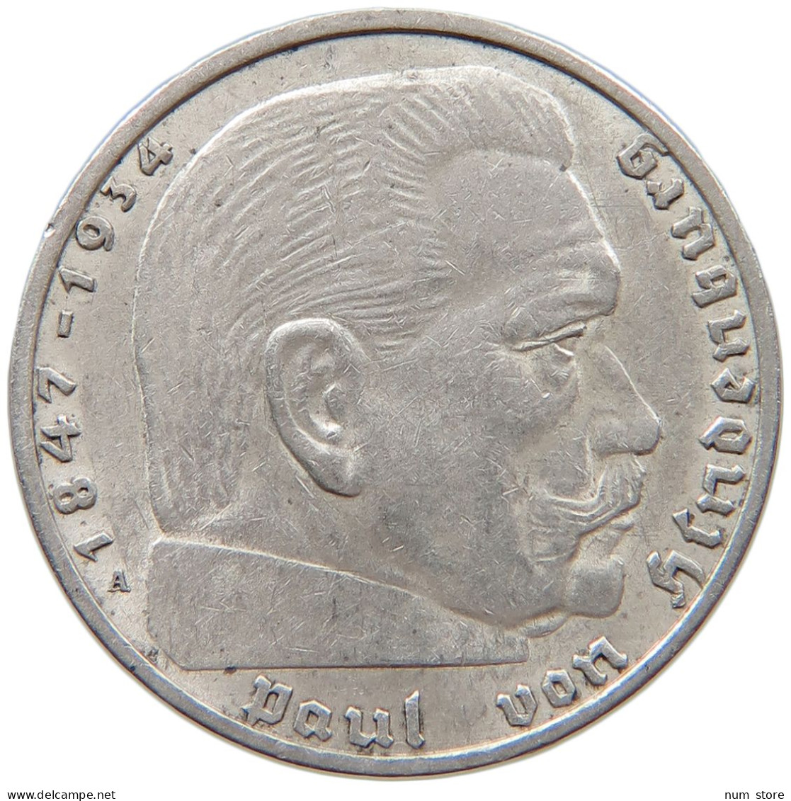 DRITTES REICH 2 MARK 1937 A  #c070 0215 - 2 Reichsmark