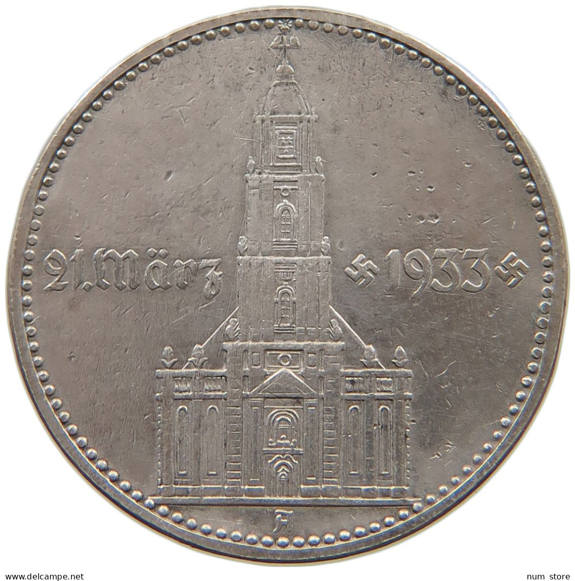 DRITTES REICH 2 MARK 1934 A  #a073 0719 - 2 Reichsmark