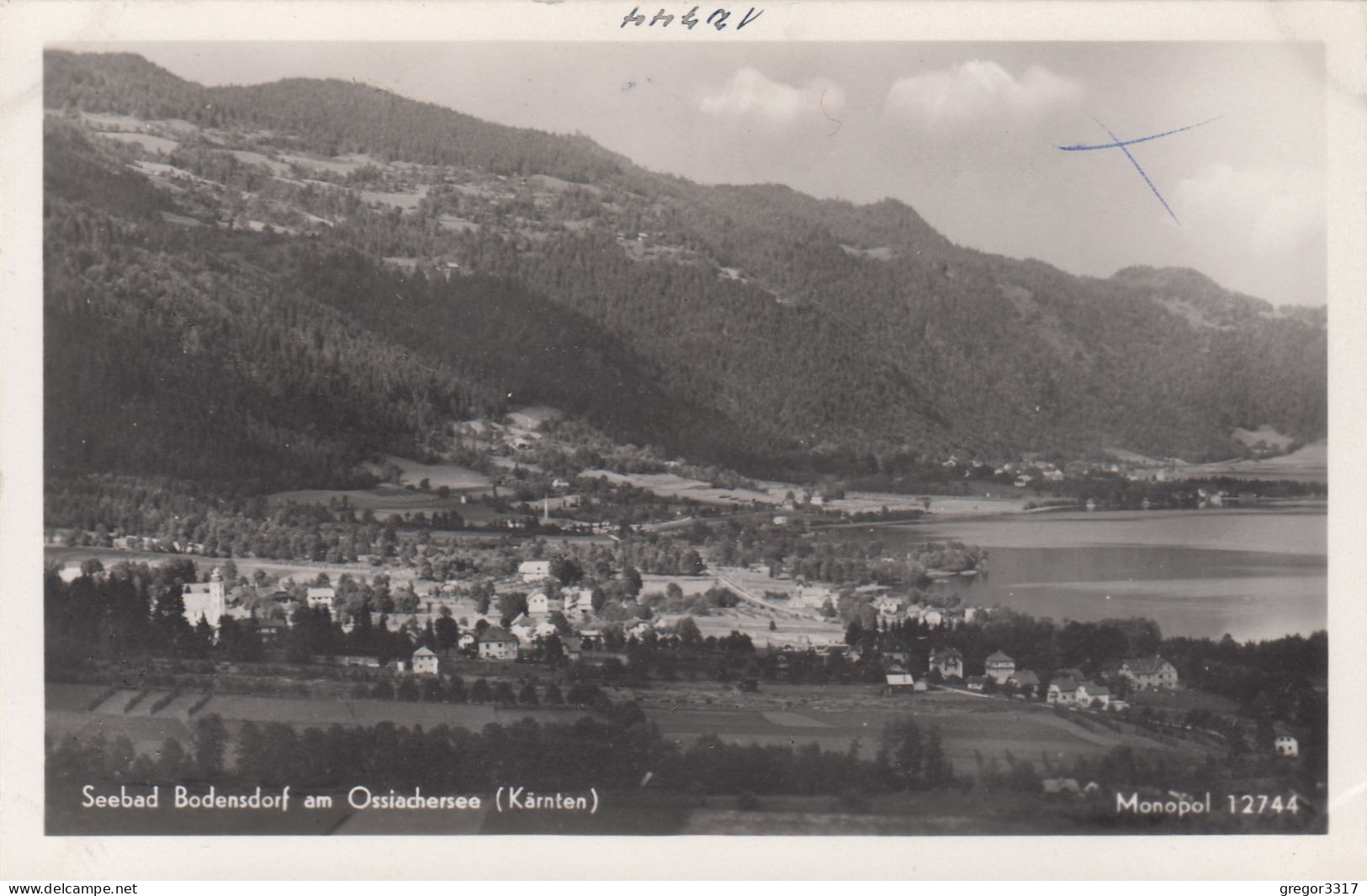 D7548) Seebad BODENSDORF Am OSSIACHERSEE - Kärnten - Tolle Alte S/W FOTO AK - Ossiachersee-Orte